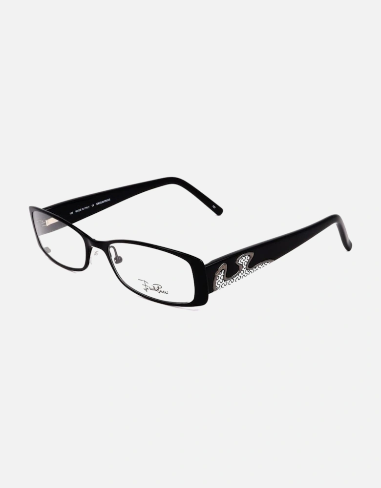 Metal Frame Glasses Women - Black