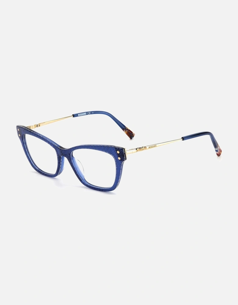 Acetate Bracelet Watch with Blue Dial Women Frames