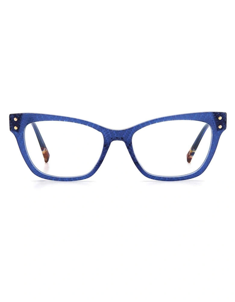 Acetate Bracelet Watch with Blue Dial Women Frames