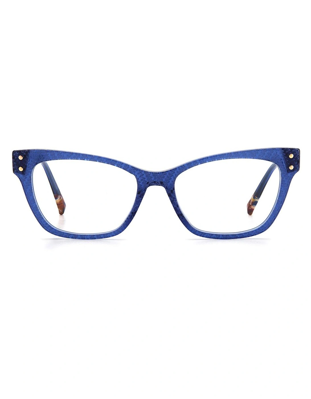 Acetate Bracelet Watch with Blue Dial Women Frames