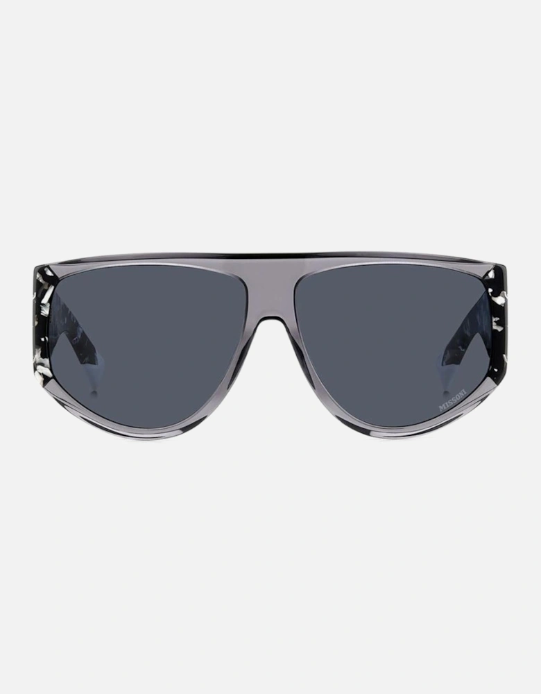 Acetate Bracelet Watch with Grey Dial Women - Gray Sunglasses