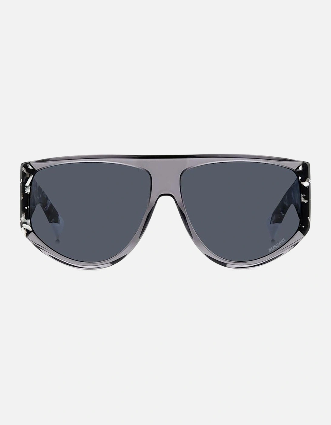 Acetate Bracelet Watch with Grey Dial Women - Gray Sunglasses