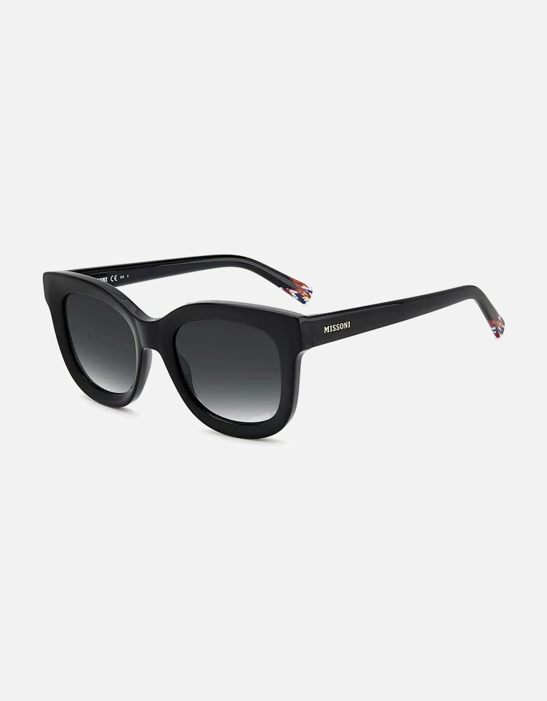 Plastic Bracelet Watch with Grey Glass Women - Black Sunglasses, 2 of 1