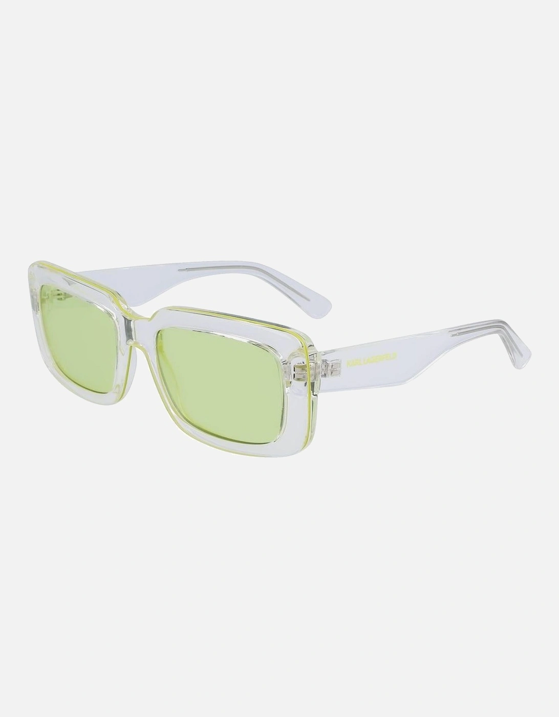 Transparent Dial Watch with Injected Bracelet Unisex Sunglasses, 4 of 3