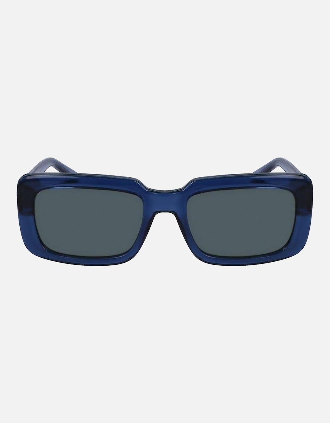 Injected Bracelet Watch with Blue Dial Unisex Sunglasses