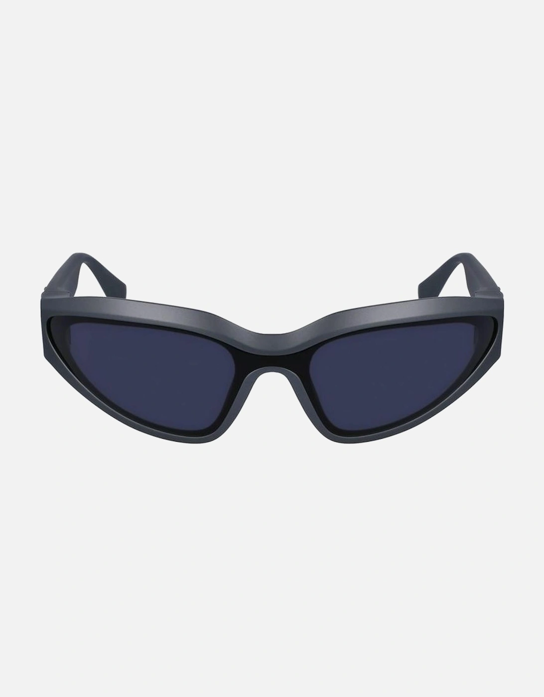 Injected Bracelet Grey Dial Watch Unisex - Gray Sunglasses