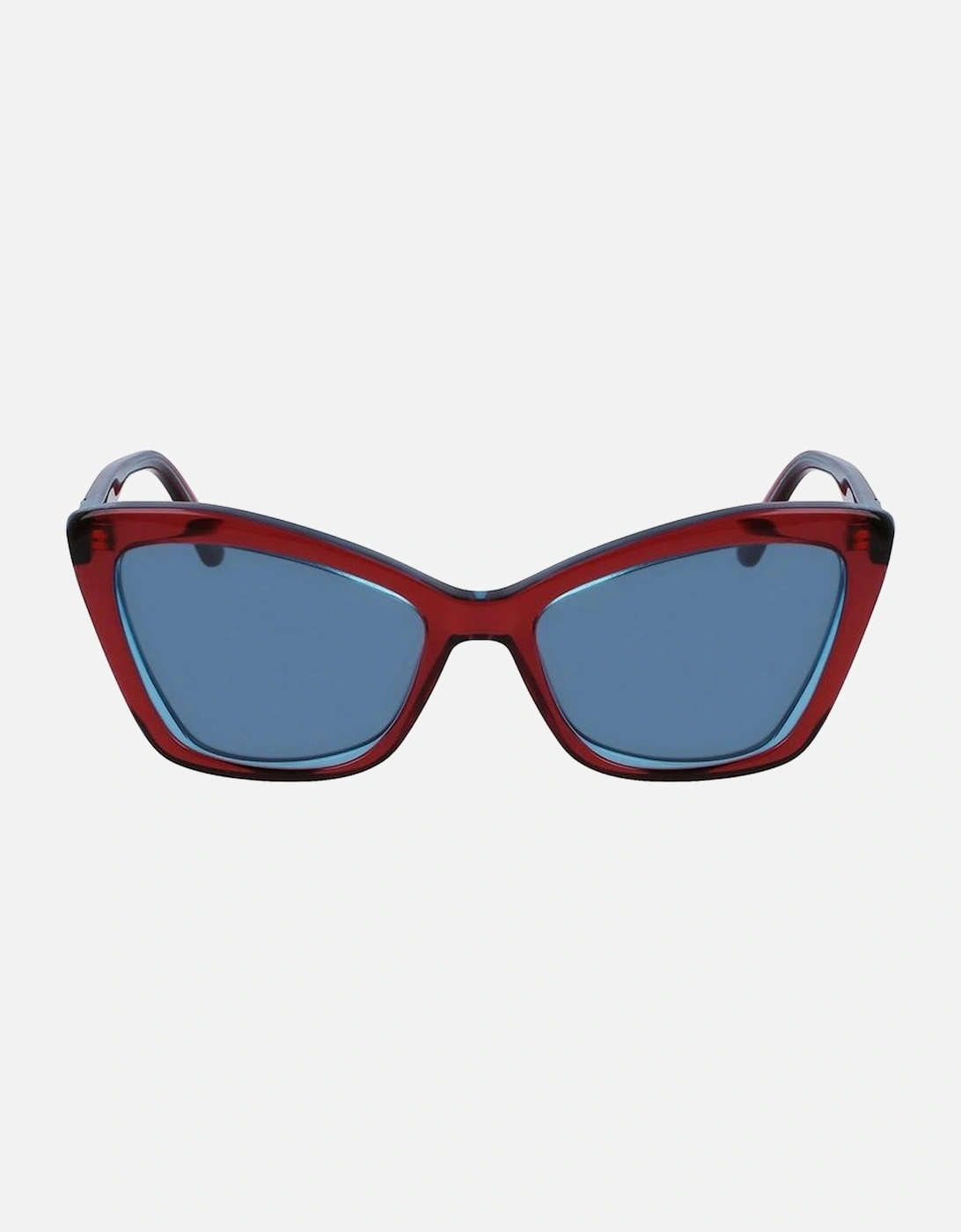 Acetate Bracelet Watch with Red Dial Women Sunglasses