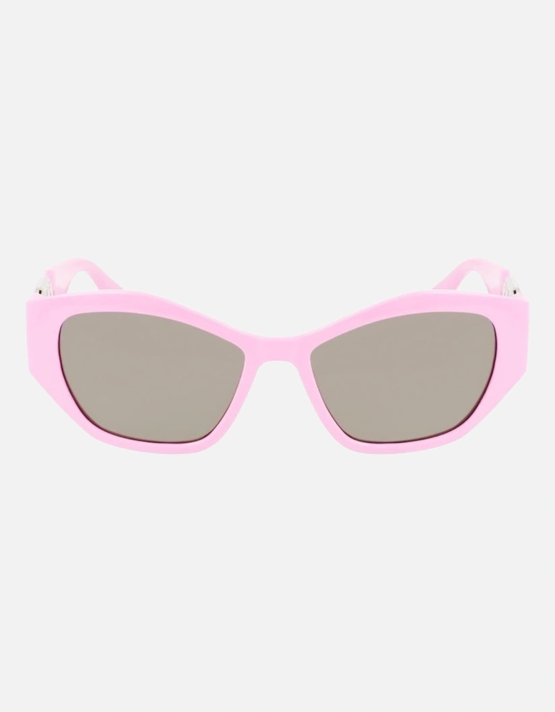 Injected Bracelet Watch with Pink Dial Women - Multicolor Sunglasses