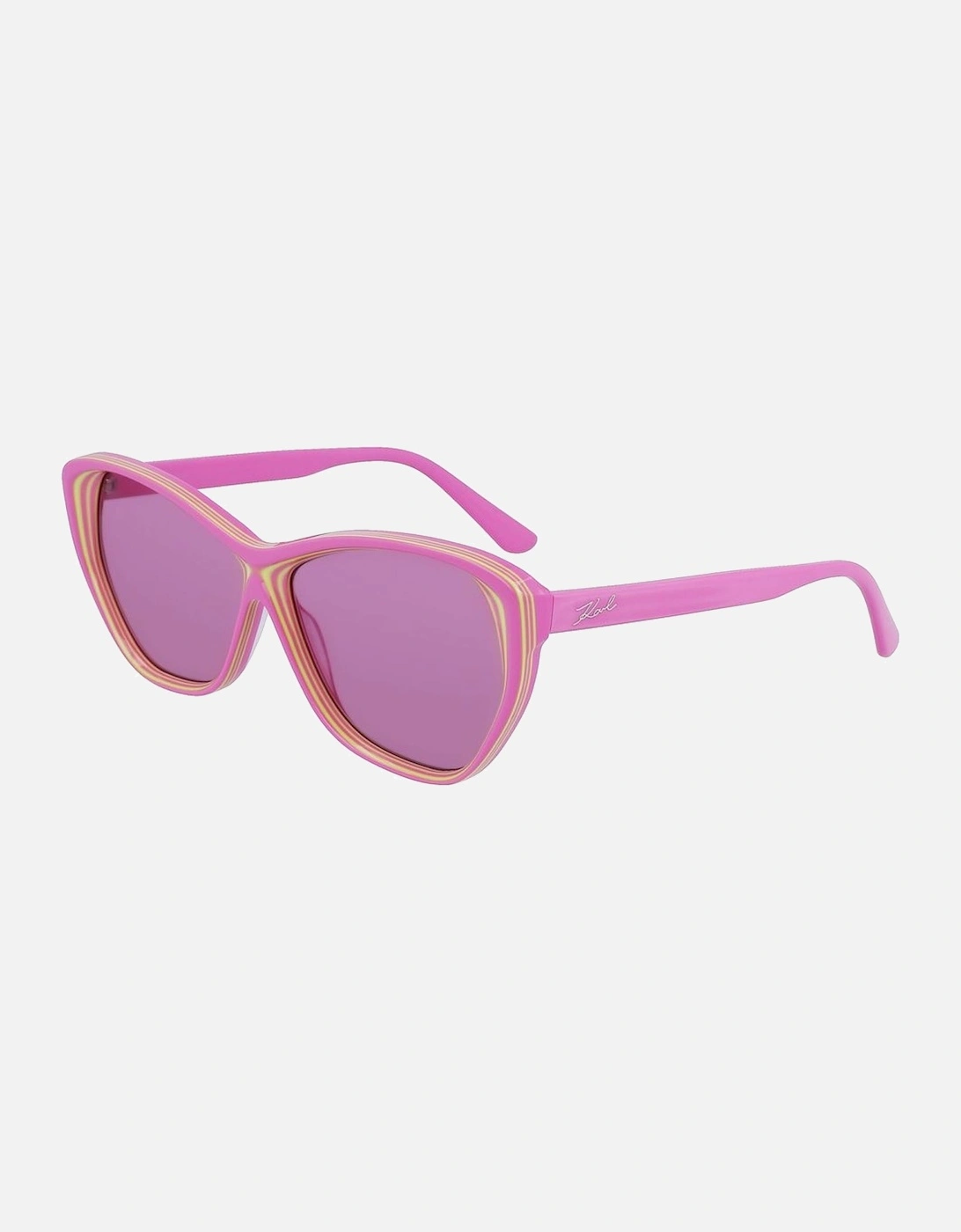 Acetate Bracelet Watch with Pink Dial Women - Multicolor Sunglasses, 4 of 3