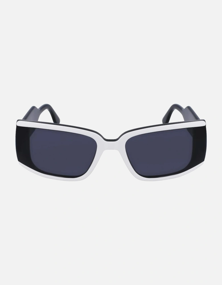 Acetate Bracelet Watch with Black Dial Unisex Sunglasses
