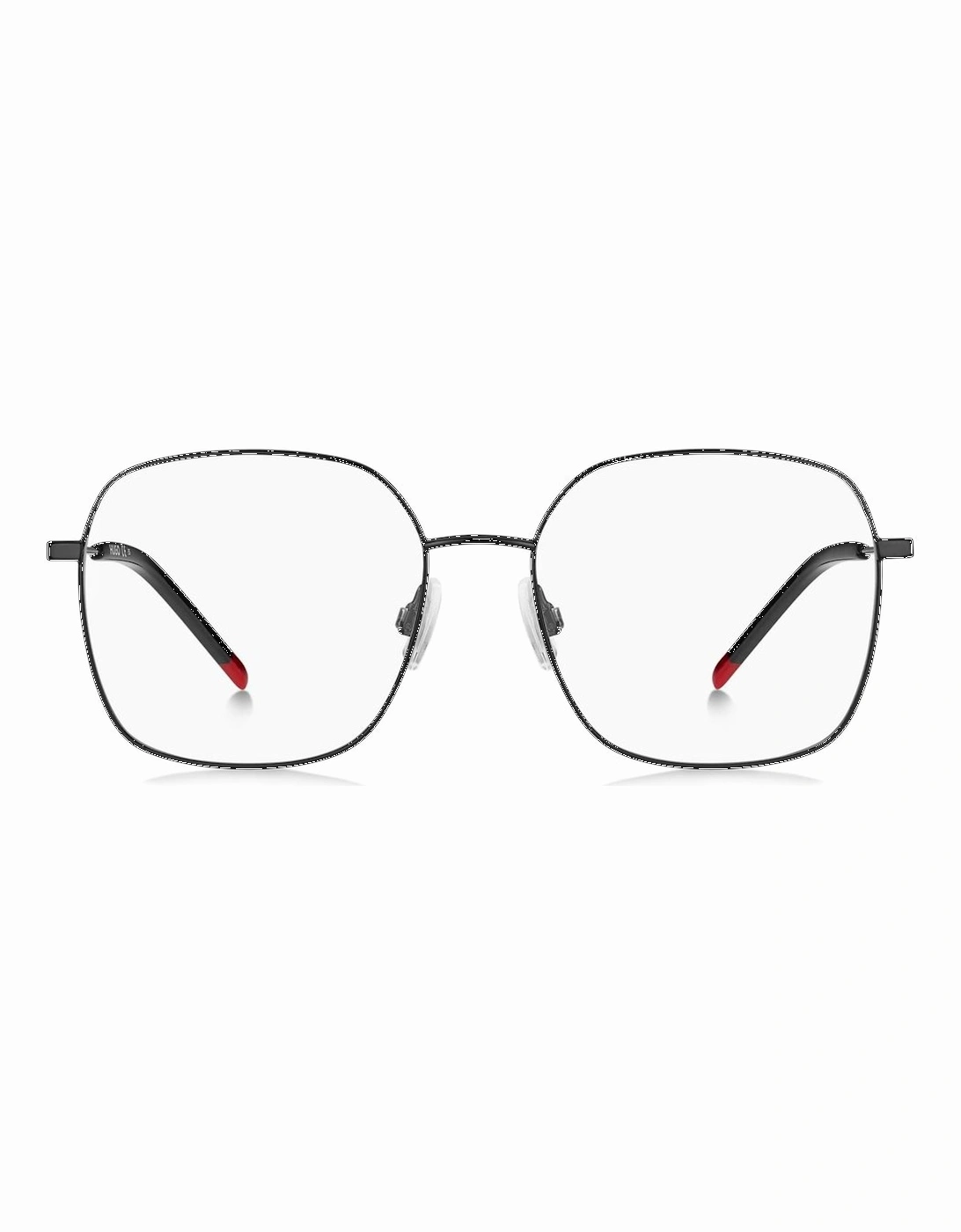 Metal Bracelet Watch with Black Dial Women Frames