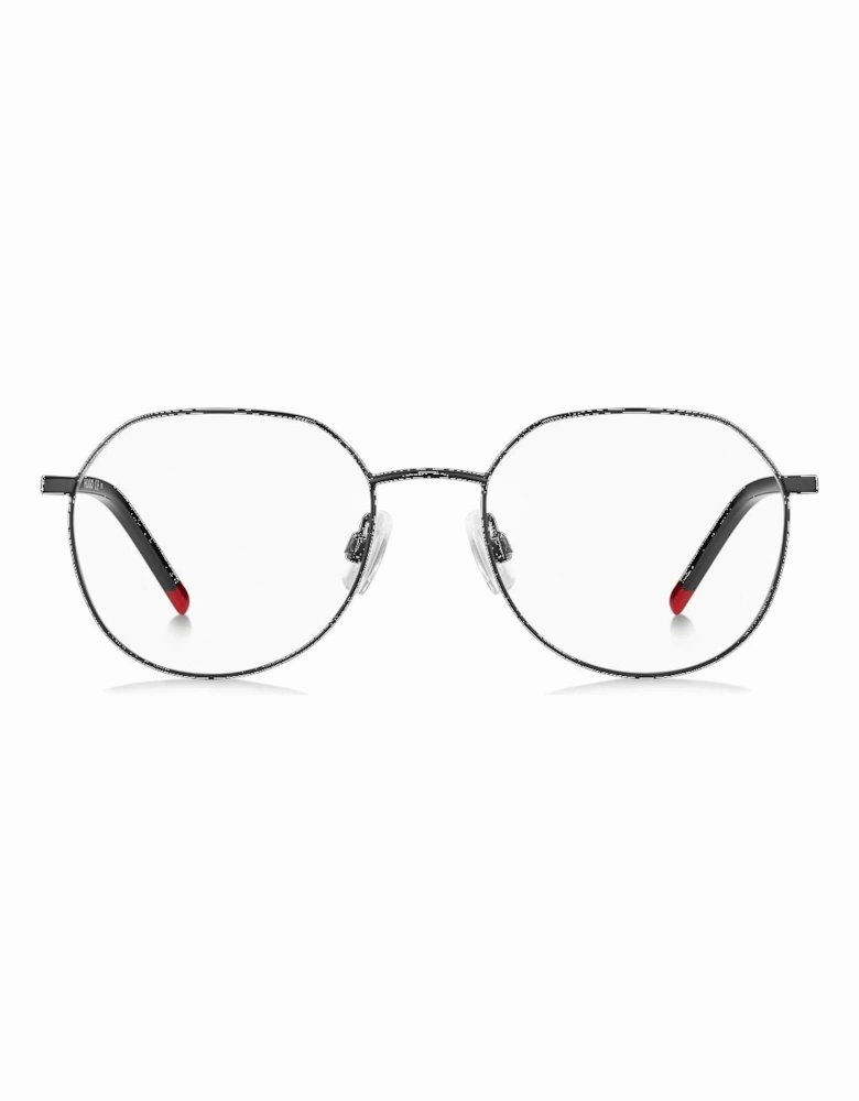 Metal Bracelet Watch with Black Dial Women Frames