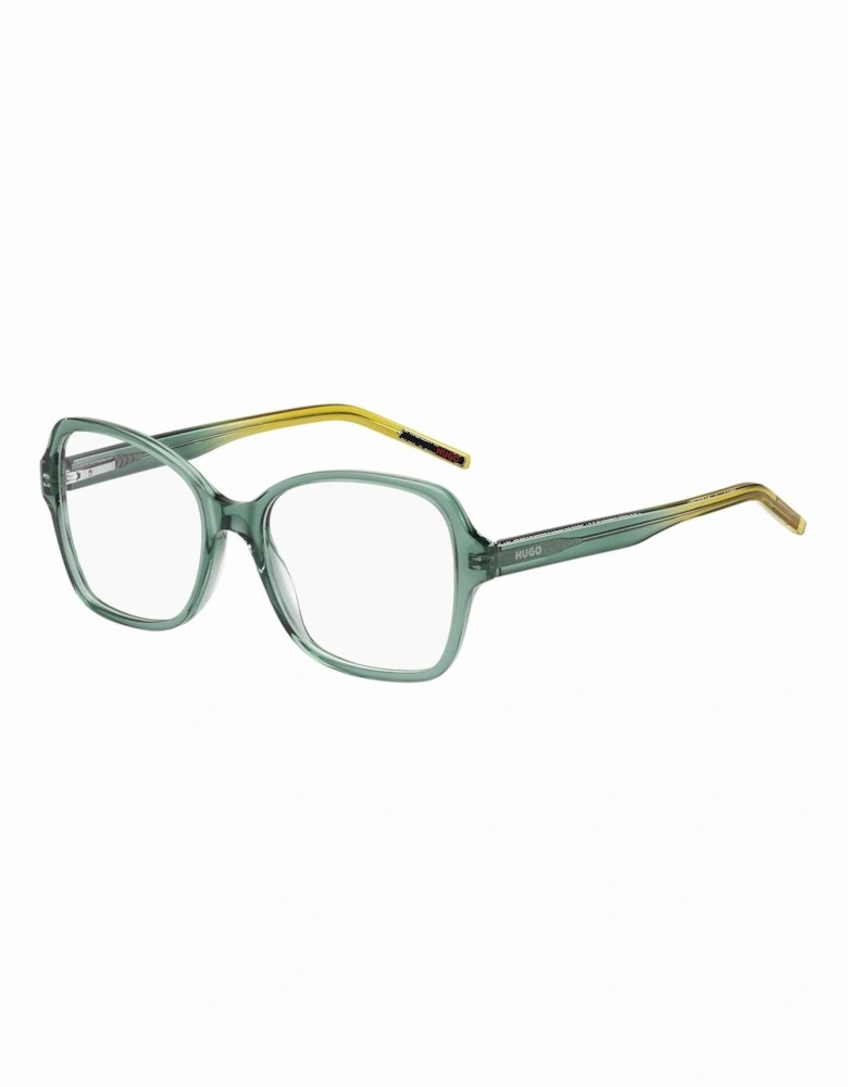 Acetate Bracelet Watch with Green Dial Women Frames