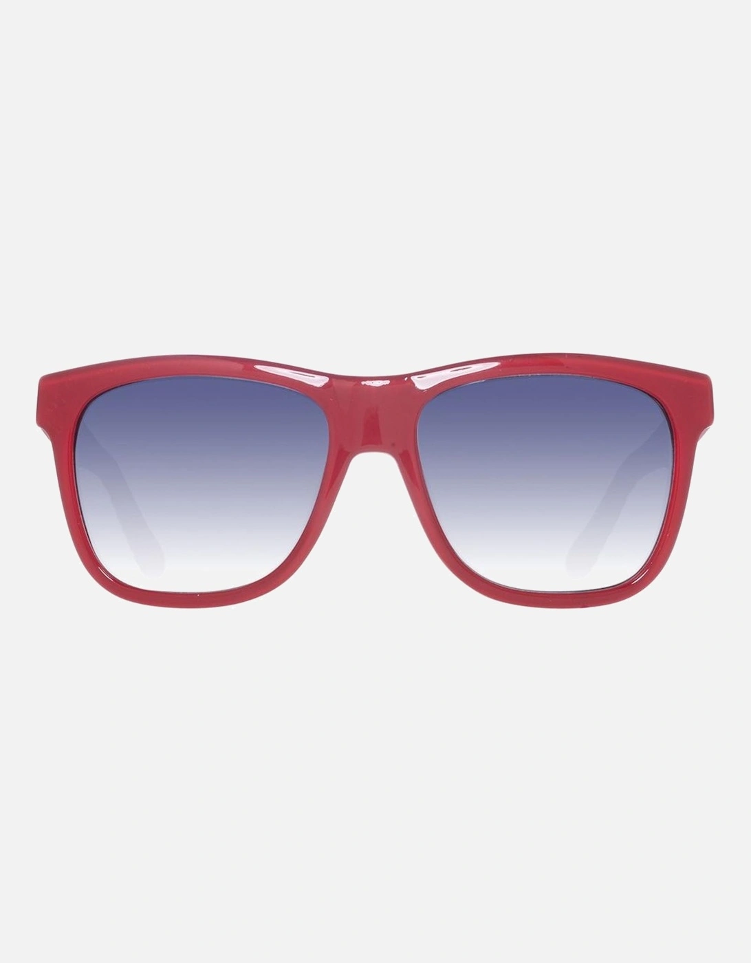 Trapezium Case Plastic Bracelet Watch Unisex - Red Sunglasses
