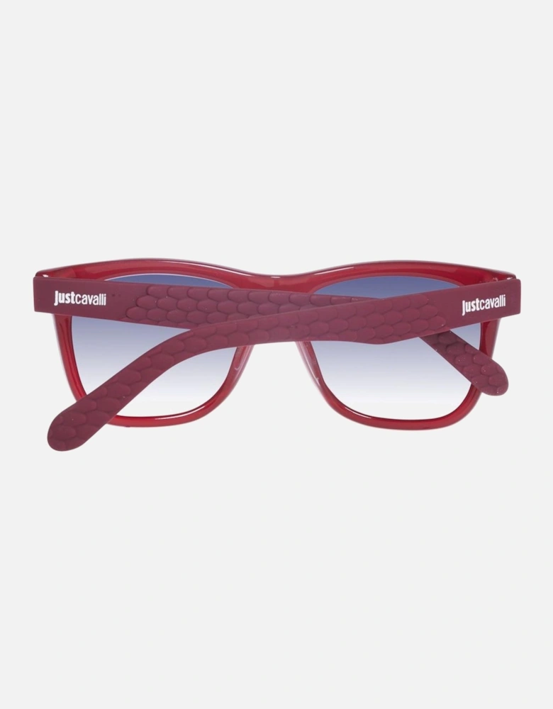 Trapezium Case Plastic Bracelet Watch Unisex - Red Sunglasses