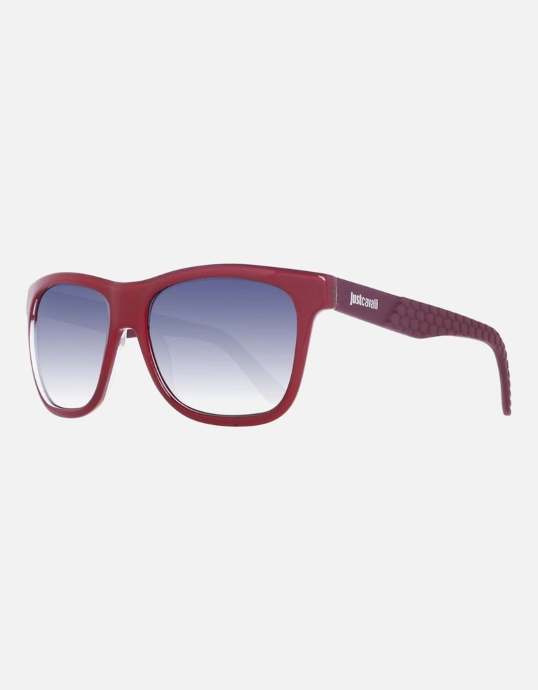 Trapezium Case Plastic Bracelet Watch Unisex - Red Sunglasses
