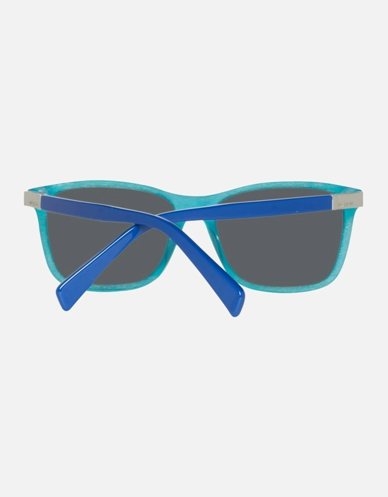 Acetate Bracelet Watch with Blue Dial Unisex Sunglasses