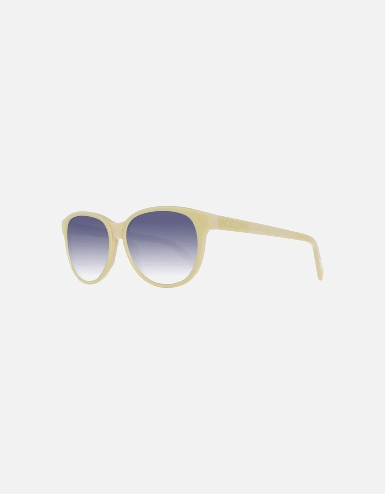 Oval Plastic Bracelet Watch with Gradient Lens Women - Yellow