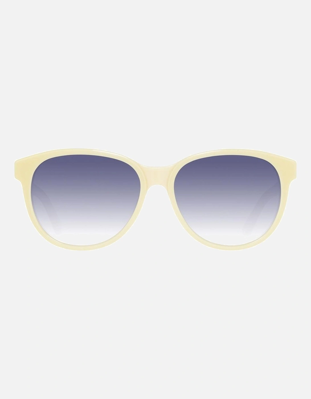 Oval Plastic Bracelet Watch with Gradient Lens Women - Yellow