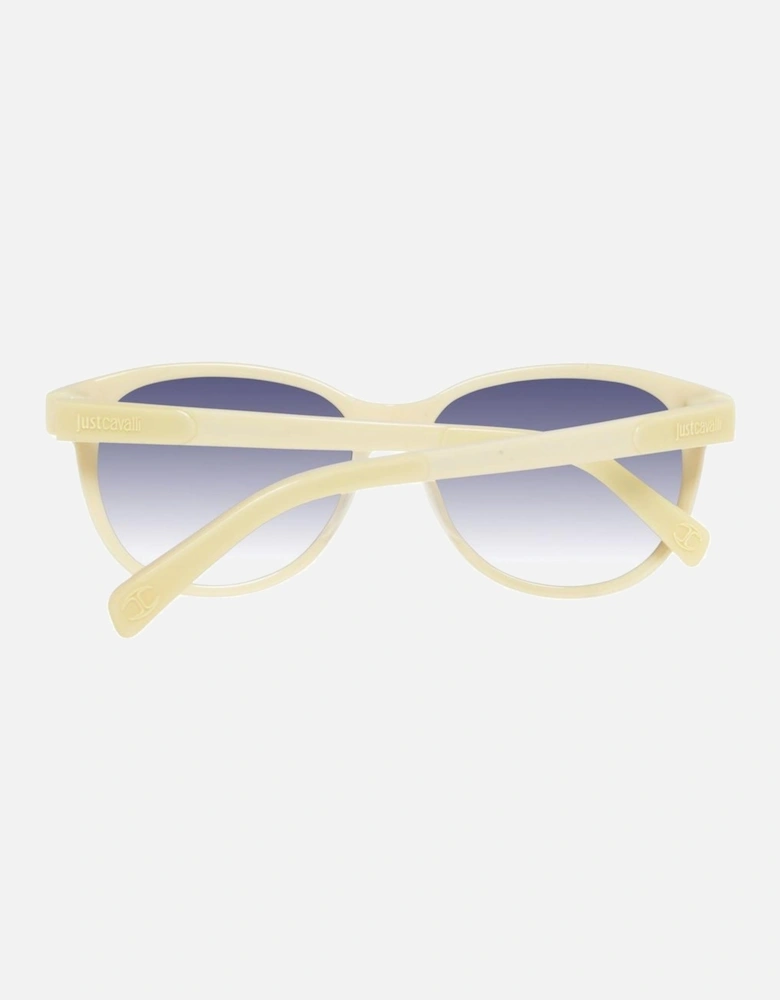 Oval Plastic Bracelet Watch with Gradient Lens Women - Yellow