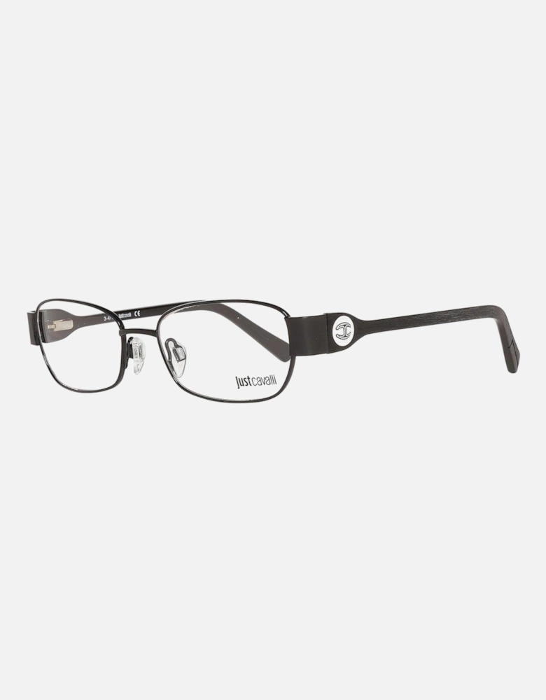 Metal Bracelet Watch with Black Dial Women Frames