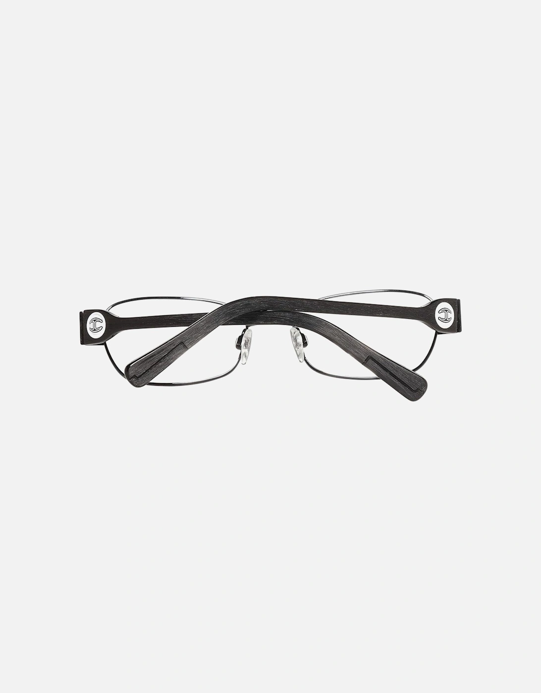 Metal Bracelet Watch with Black Dial Women Frames