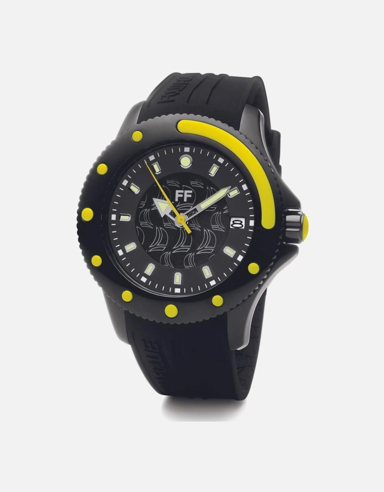 Stainless Steel Quartz Analog Watch Women - Black Watches