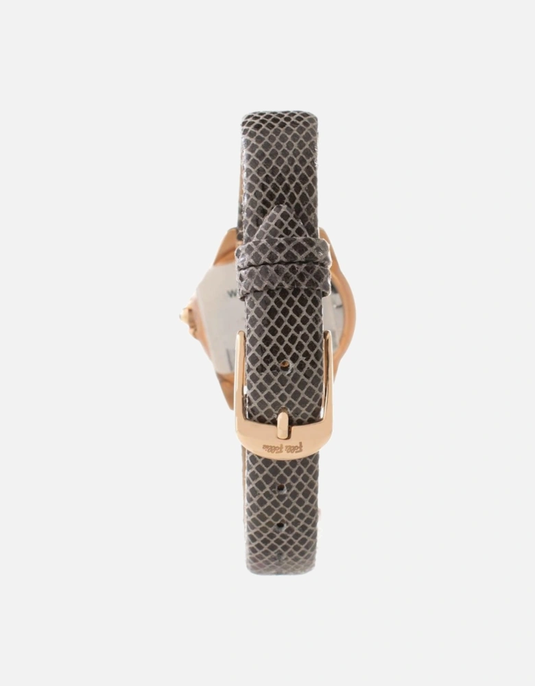 Quartz Analog Stainless Steel Case Watch Women - Gray Watches