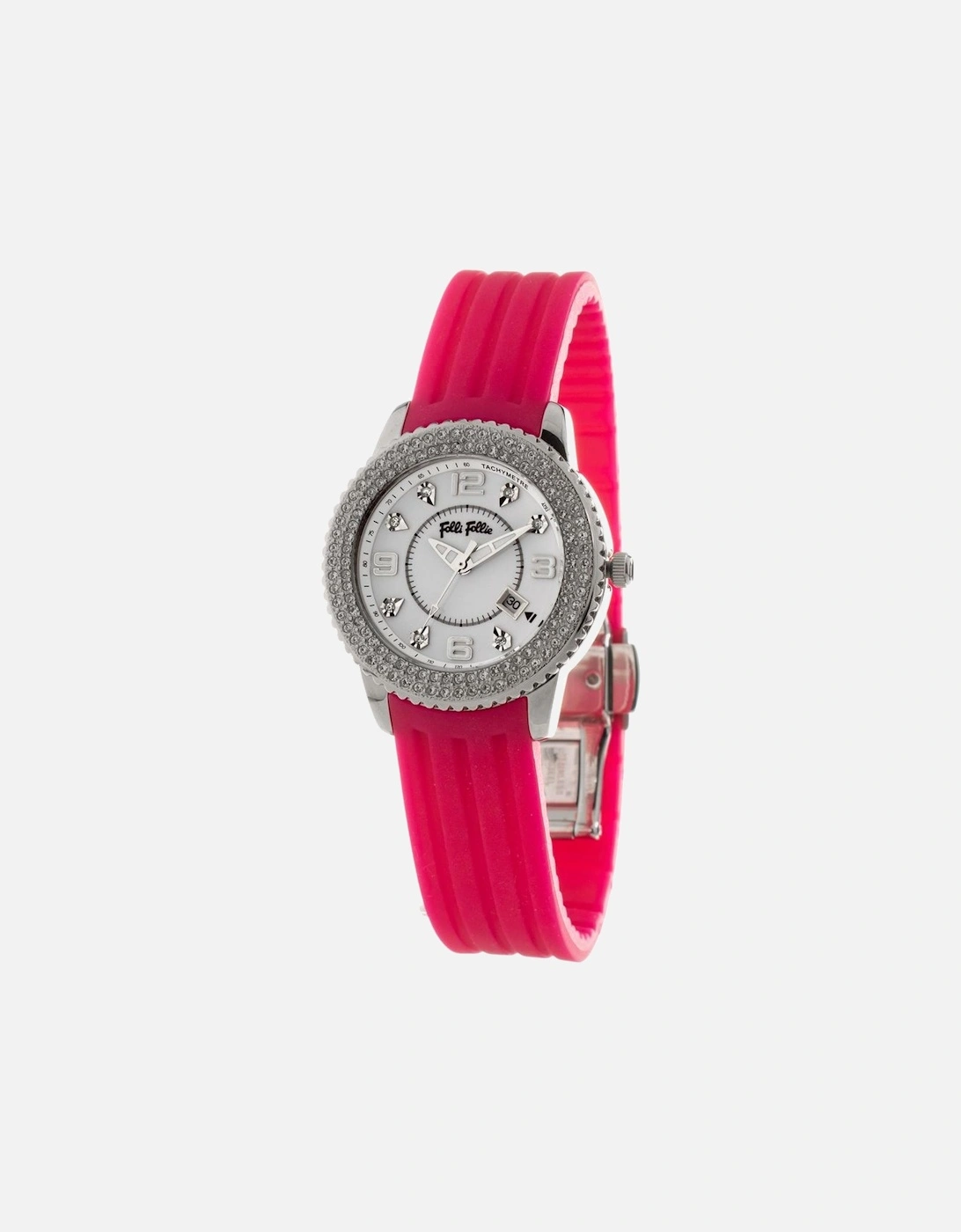 Stainless Steel Quartz Analog Watch Women - Multicolor Watches, 3 of 2