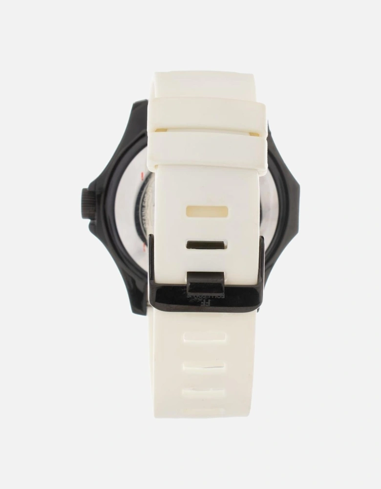 Stainless Steel Quartz Analog Watch Women - White Watches