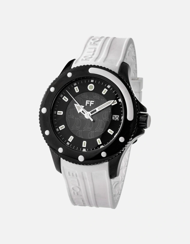 Stainless Steel Quartz Analog Watch Women - White Watches