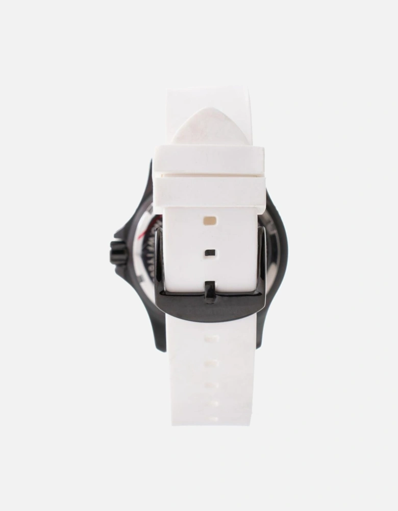 Stainless Steel Quartz Analog Watch Women - White Watches
