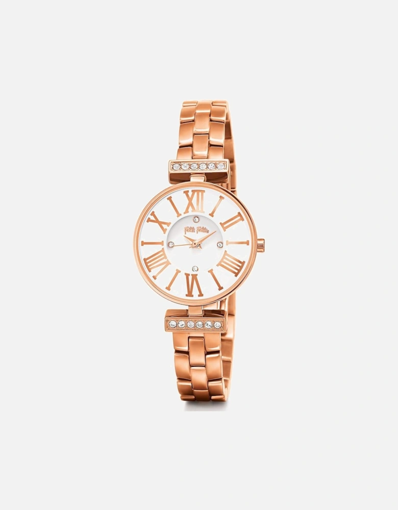 Quartz Analog Stainless Steel Watch Women - Gold Watches