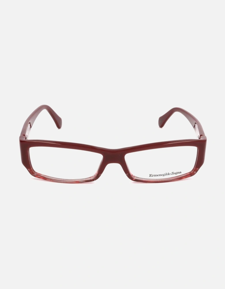 Plastic Case Bracelet Watch with Red Dial Unisex Frames
