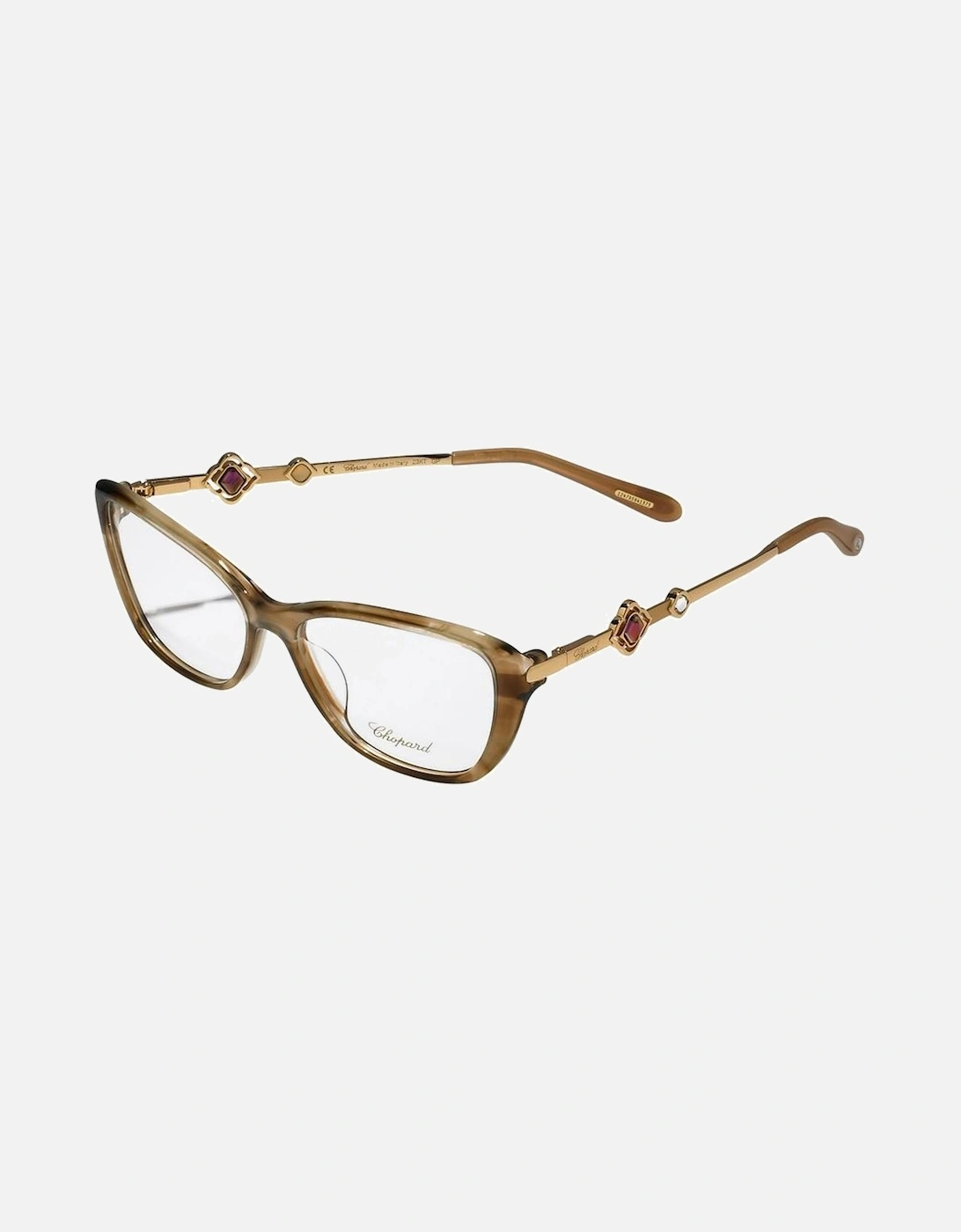 Acetate Metal Bracelet Watch with Brown Dial Women Frames, 2 of 1