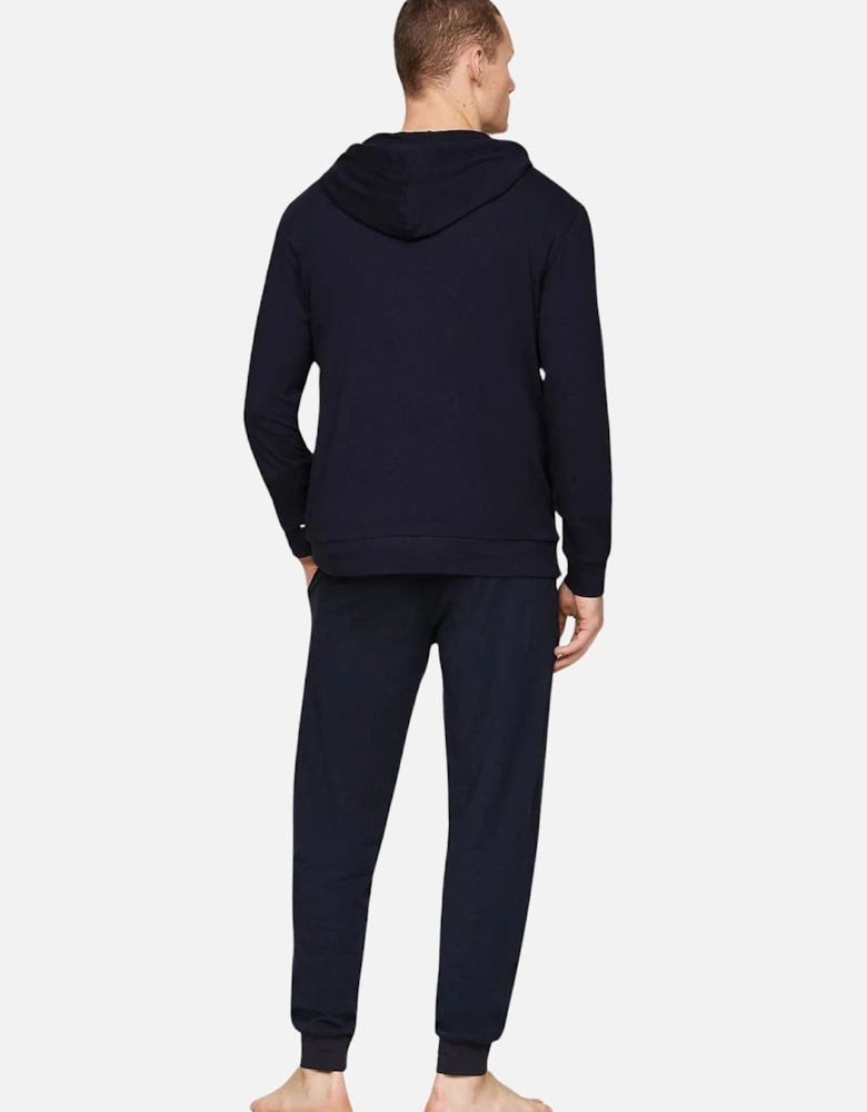 Full-Zip Tracksuit Hoodie, Navy
