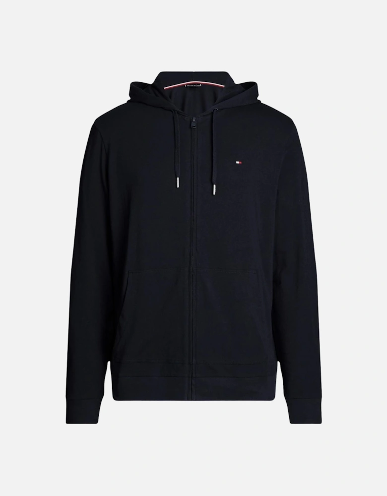 Full-Zip Tracksuit Hoodie, Navy