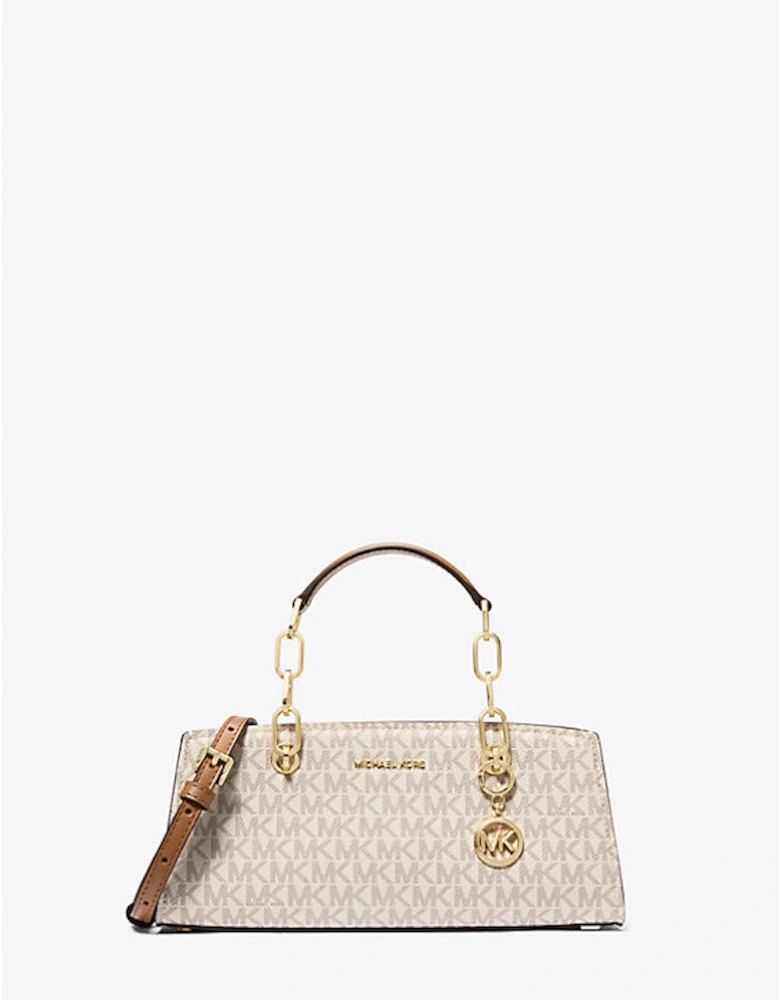 Cynthia Small Signature Logo Satchel