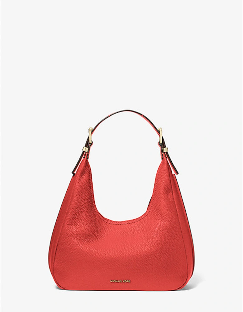 Nolita Small Pebbled Leather Hobo Shoulder Bag