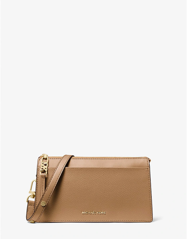 Empire Large Leather Convertible Crossbody Bag