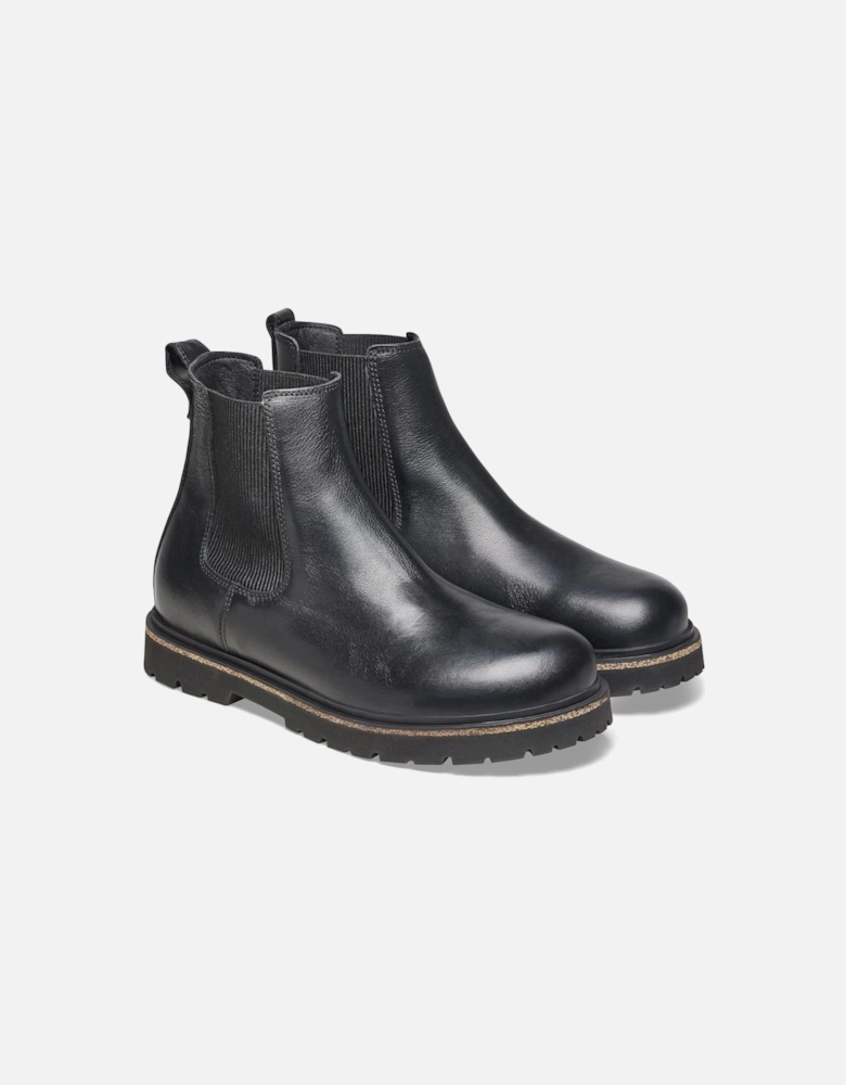 Highwood Chelsea Leather Men's Black Boots