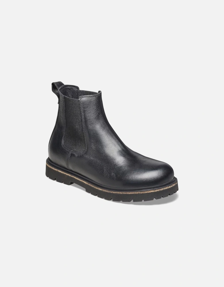 Highwood Chelsea Leather Women's Black Boots