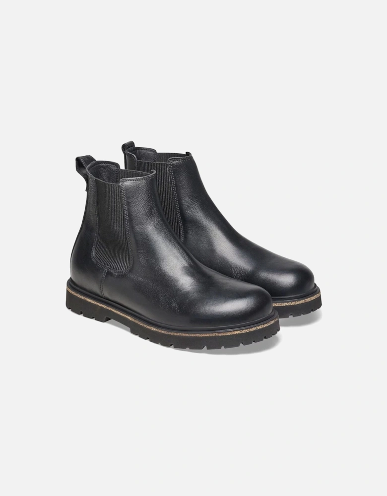 Highwood Chelsea Leather Women's Black Boots