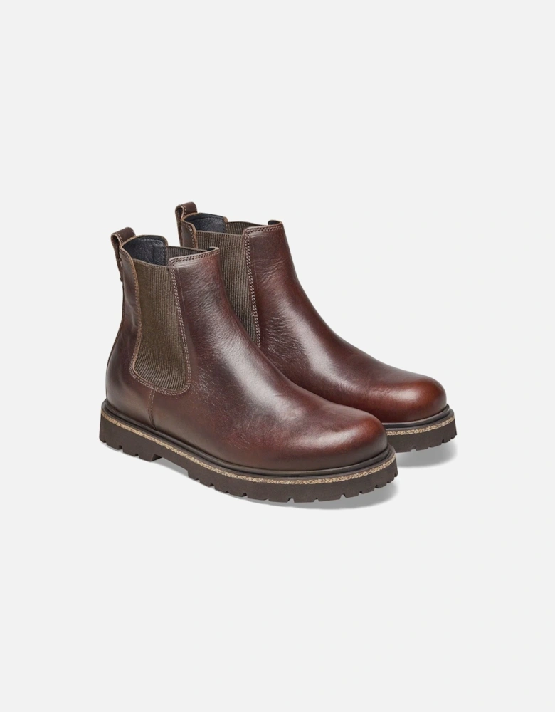 Highwood Chelsea Leather Women's Chocolate Boots