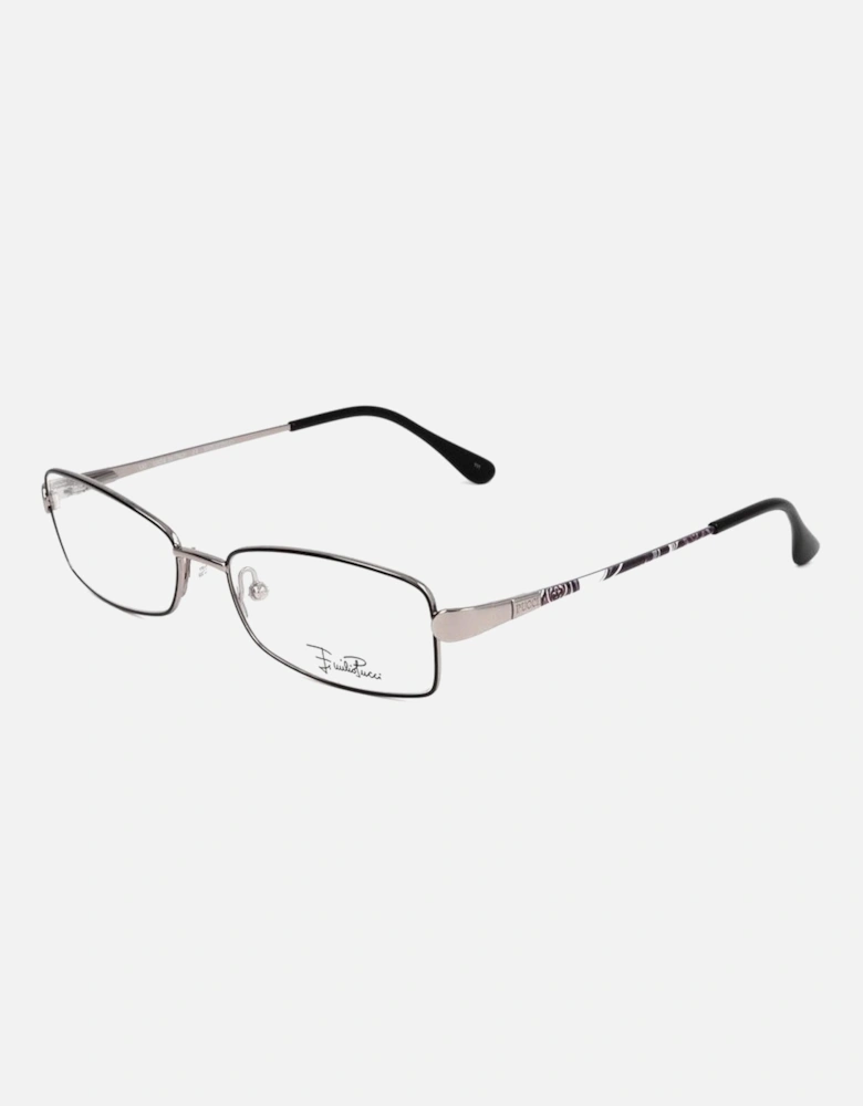 Metal Frame Glasses Women - Gray