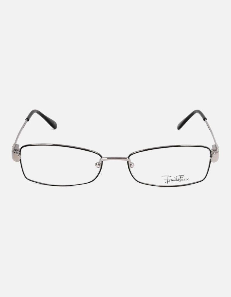 Metal Frame Glasses Women - Gray