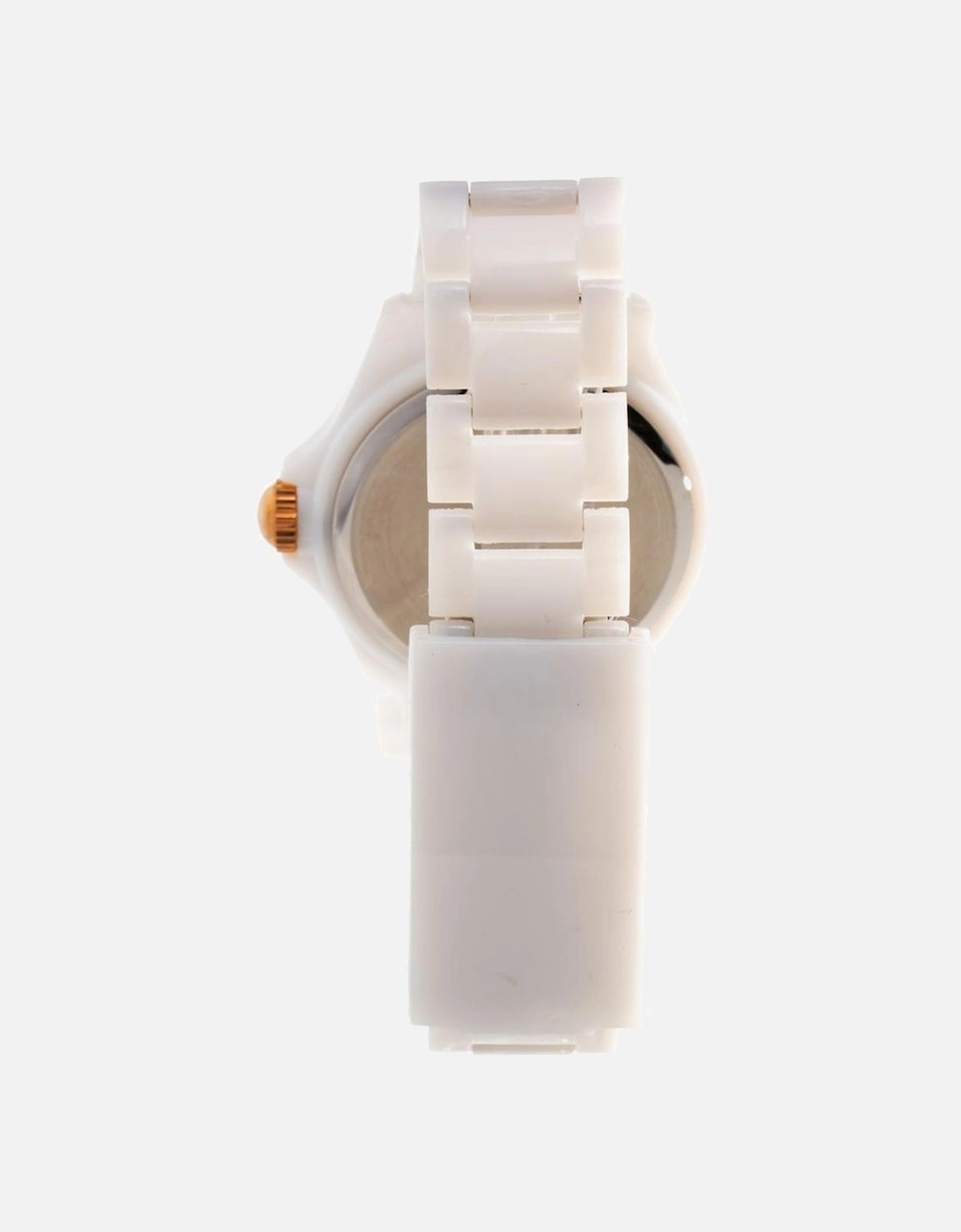 Quartz Analogue Plastic Case Watch Women - White Watches