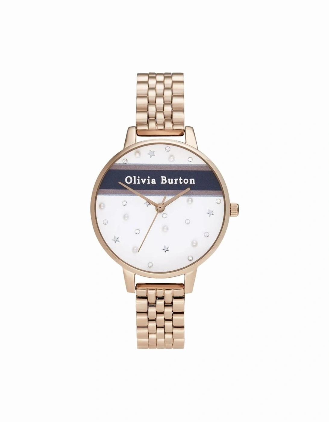 Stainless Steel Analog Quartz Watch Women - Multicolor Watches, 3 of 2