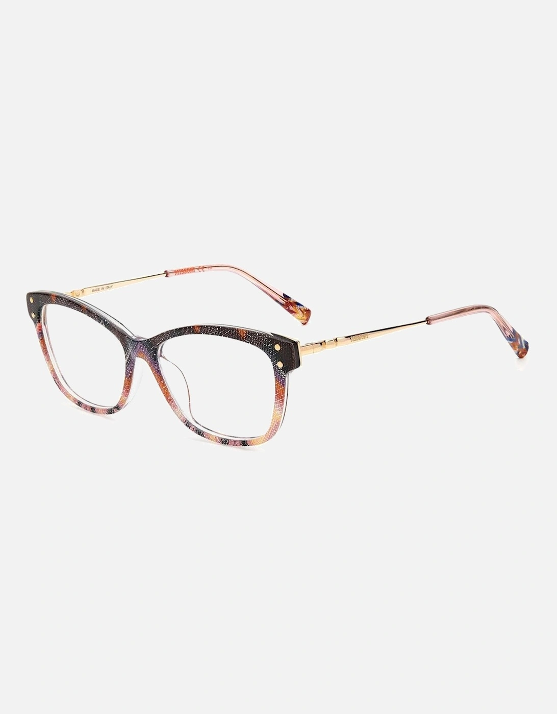 Acetate Bracelet Pattern Pink Dial Watch Women - Bicolor Frames, 3 of 2