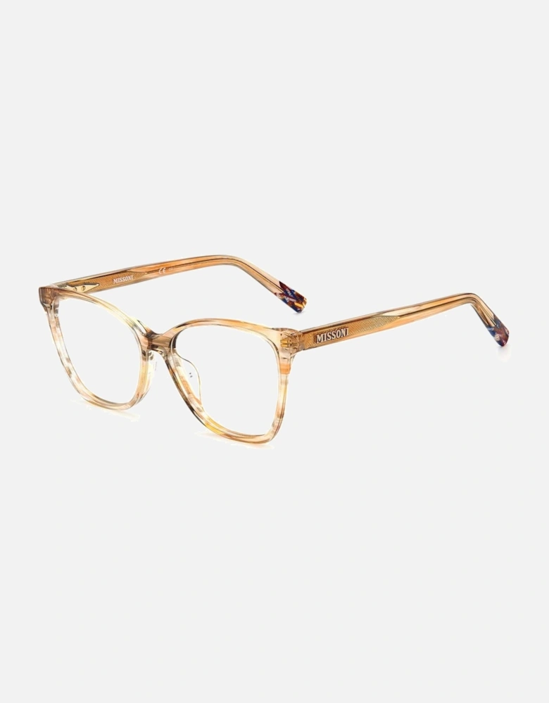 Acetate Bracelet Watch with Beige Dial Women - Bicolor Frames